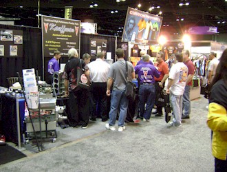 LOTS of traffic at the 2008 PRI Show!