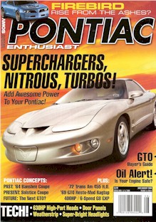 July / August 2008 Pontiac Enthusiast Cover