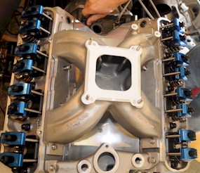 KRE North Wind installed on Project CF-71's 440 cid engine