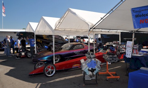 3 KRE Blower Cars on display