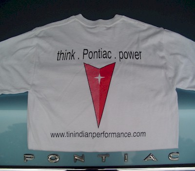 Back of Tin Indian Performance T Shirt